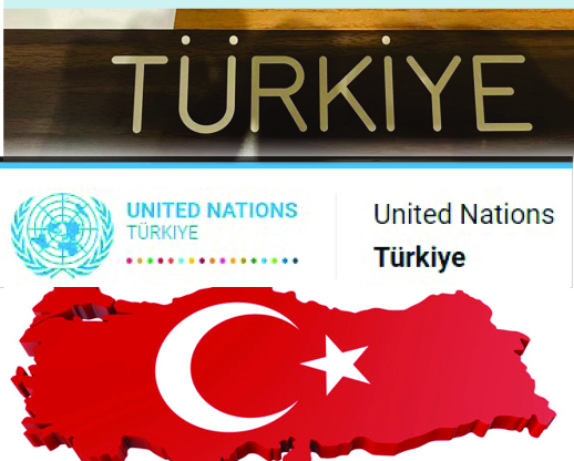 Turkey officially changes name at UN to 'Türkiye'