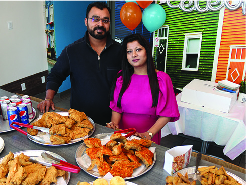 Fahad and Farzana hosts an opening event as new Owners of Mary Browns.