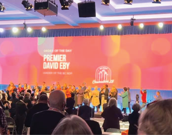BCNDP convention passed resolution calling on Saving Lives in Gaza and Israel