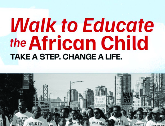 Community Walk in Vancouver to Raise $25,000 for Children’s Education in Rural Nigeria