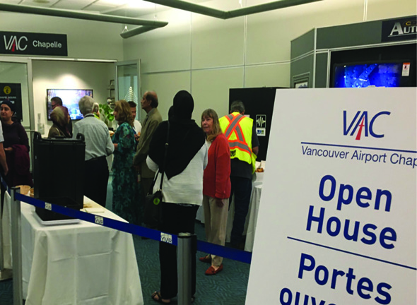 Vancouver Airport Chaplaincy  OPEN HOUSE - SEPT. 20, 2023