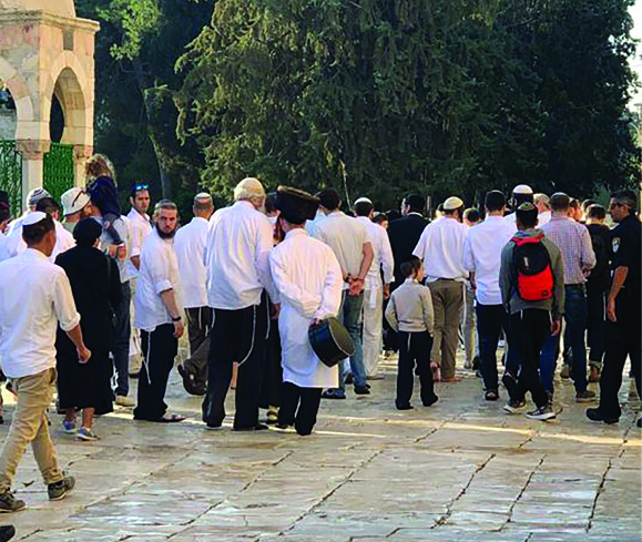 Colonists storm Al-Aqsa Mosque compound under Israeli police protection