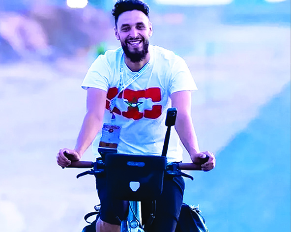 A Journey of Faith on Two Wheels: Anas Al-Razki’s Emotional Ride to Hajj
