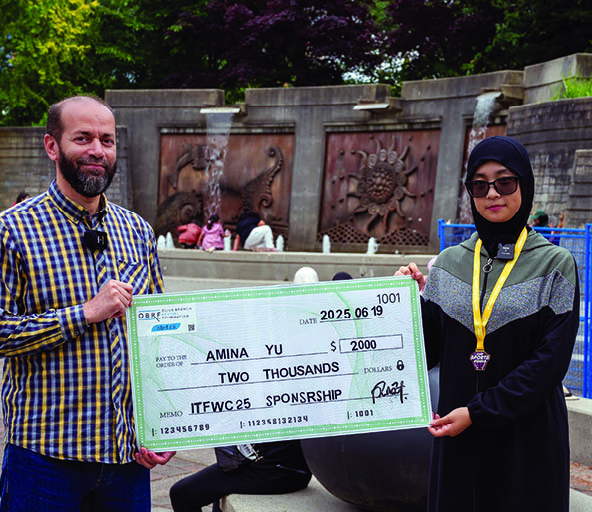 Breaking Barriers: Amina Yu’s Inspiring Journey to the World Stage
