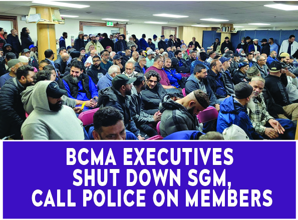 BCMA Executives Shut Down SGM, Call Police on Members