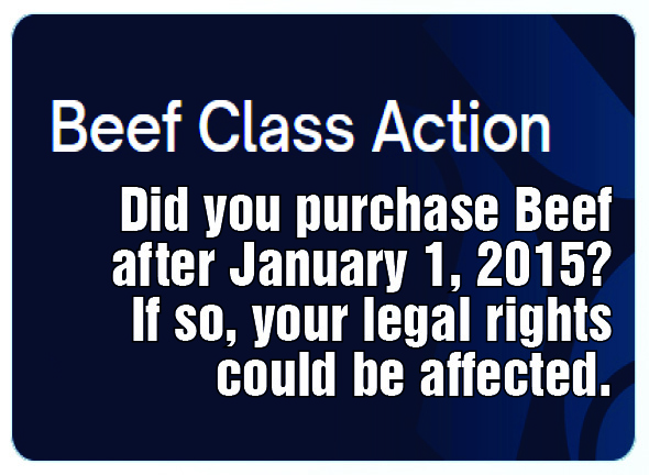 Proposed Settlement Reached in Canadian Beef Class Actions